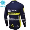 Maillot Invierno Termico 2017 Orica-Scott N001